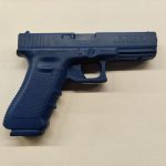 Blue gun Glock 17