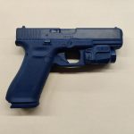 Blue gun Glock 17 Gen5+TLR7