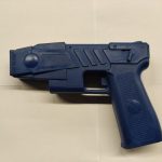 Blue gun M26 Taser
