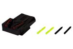 Hiviz Ruger Mark I II III IV adj rear sight set