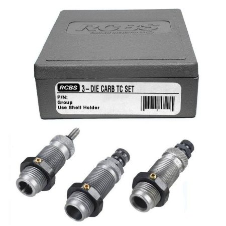 RCBS 3-DIE CARBIDE TAPER CRIMP SET.9MM LUGER/.9 X 21/9X23/ 9X18 GR.B