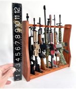Goat Guns miniature toy model "Wooden Gun Rack"