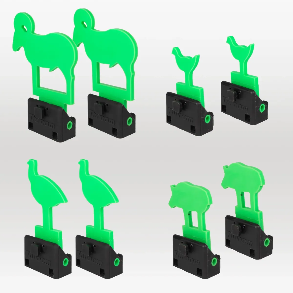 Throom Silhouettes KNOCKDOWN™ Series Kit (Set of 8, 8 Bases) Throom Silhouettes KNOCKDOWN™ Series Kit (Set of 8, 8 Bases)
