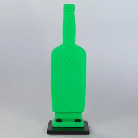 Throom Whiskey Bottle BOUNCEBACK™ Series - Green, Starter Kit (1 target, 1 base)