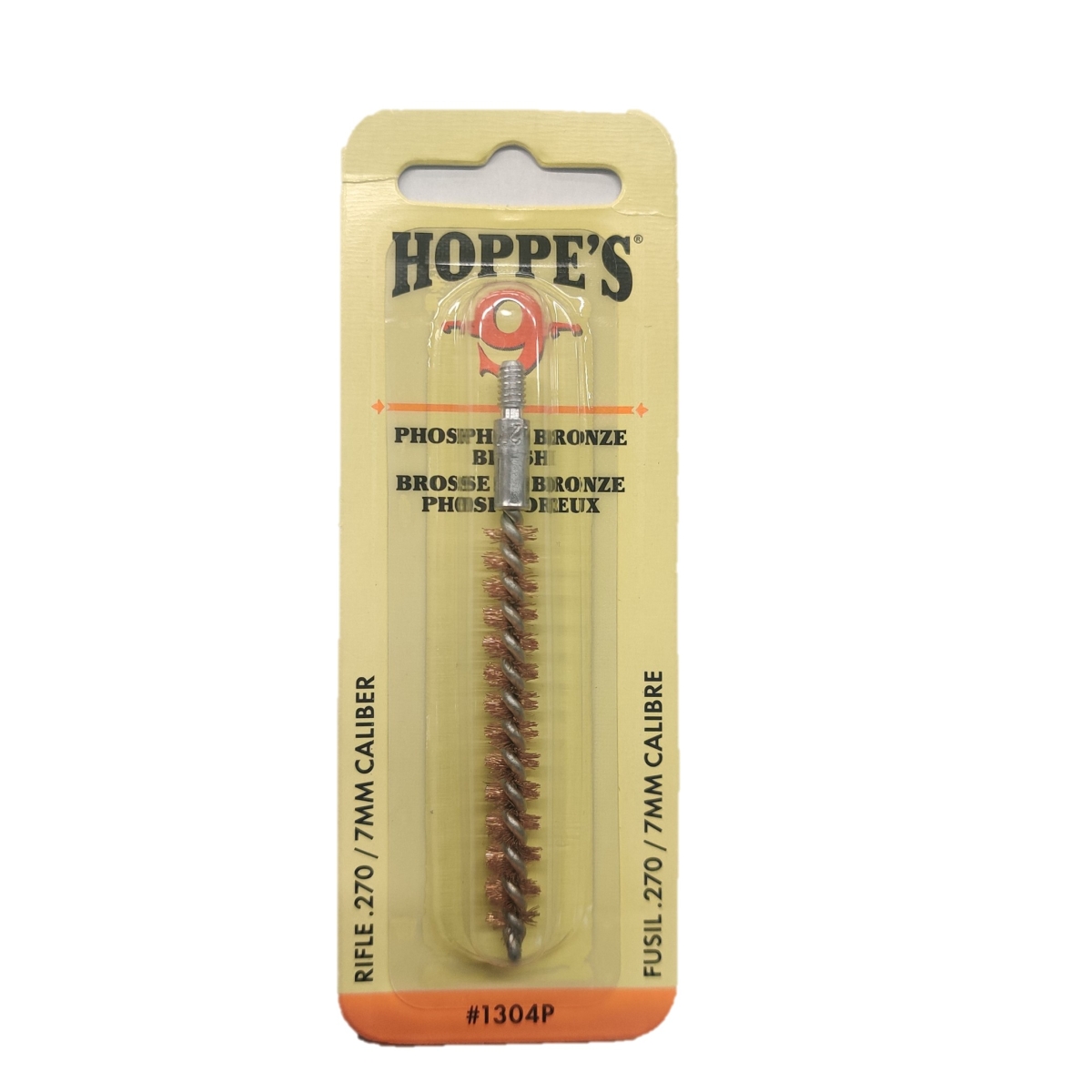 Hoppe's phosphor bronz bore brush cal .270/7mm Hoppe's phosphor bronz bore brush cal .270/7mm