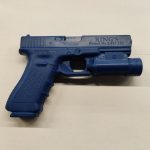 Blue gun Glock 17 TLR-1