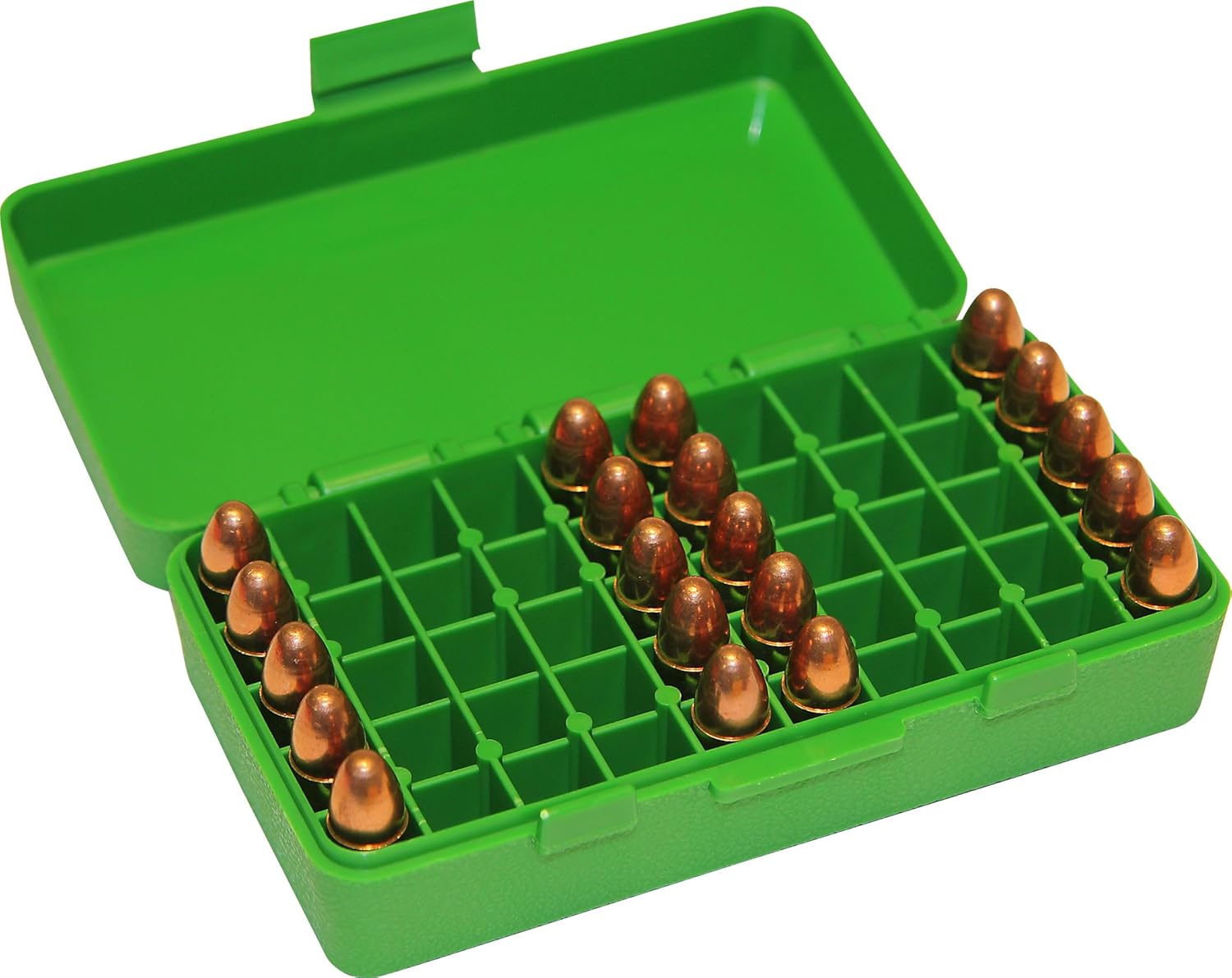 MTM P50-9M - Ammo Box 50 Round Flip-Top 9mm 380 ACP