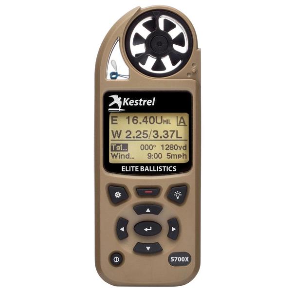 Kestrel 5700 Elite with Applied Ballistics and LiNK Tan
