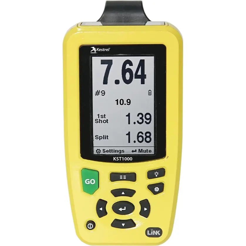 Kestrel KST1000 Shot timer - yellow Kestrel KST1000 Shot timer - yellow