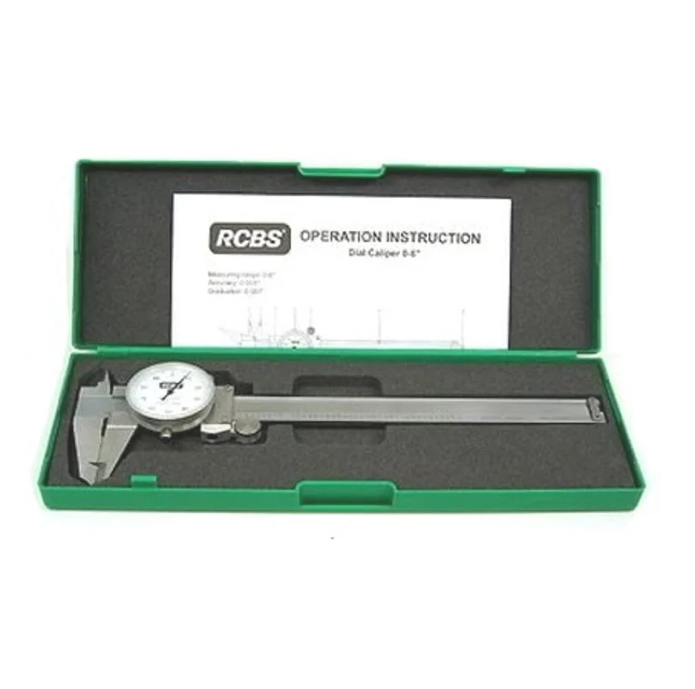RCBS stainless steel dial caliper - schuifmaat in Inch RCBS stainless steel dial caliper - schuifmaat in Inch