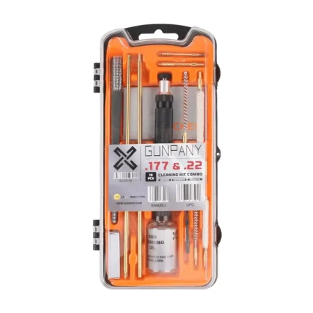 Gunpany .177 & .22 cleaning kit Combo - 19 delig