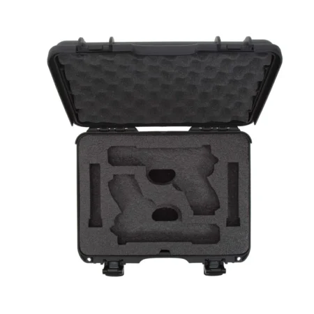 NANUK 910 GRAPHITE for 2 GLOCK PIST FOAM