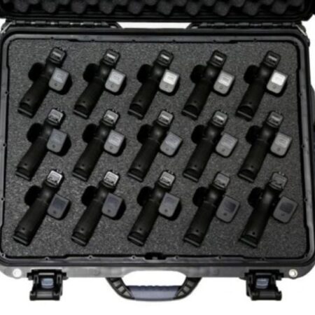 NANUK 950 BLACK - 15 PISTOLS FOAM