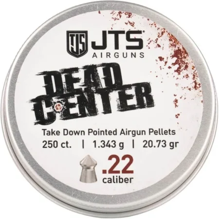 Pellets JTS Dead Center Precision Pointed 5.5 mm 18.80 grain