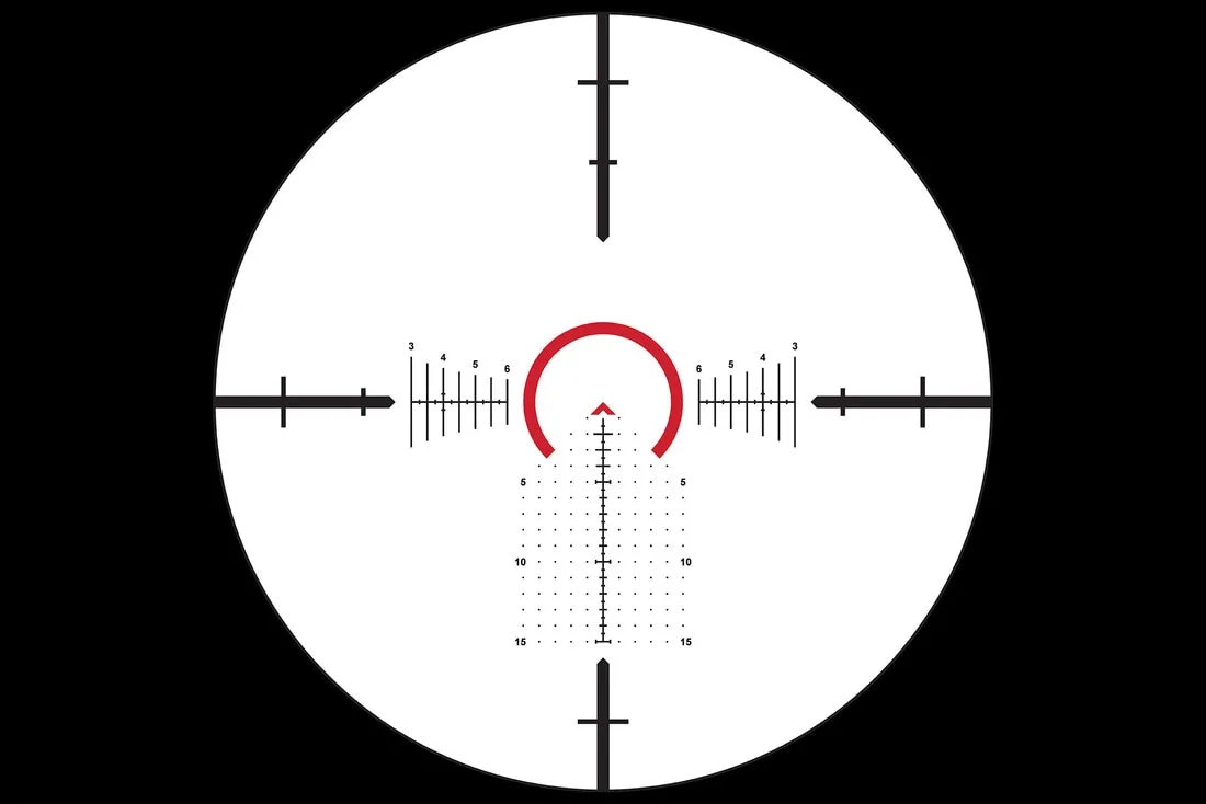 Primary Arms Compact PLxC 1-8x24 FFP - iluminated ACSS Grifin Mil M8 reticle - FDE