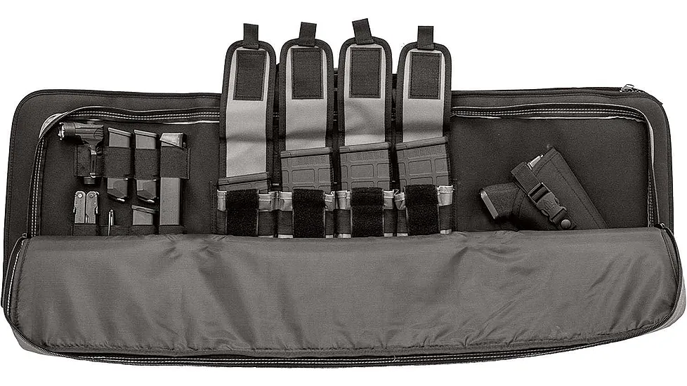 UTG MC Homeland Security Covert Gun Case - black/grey