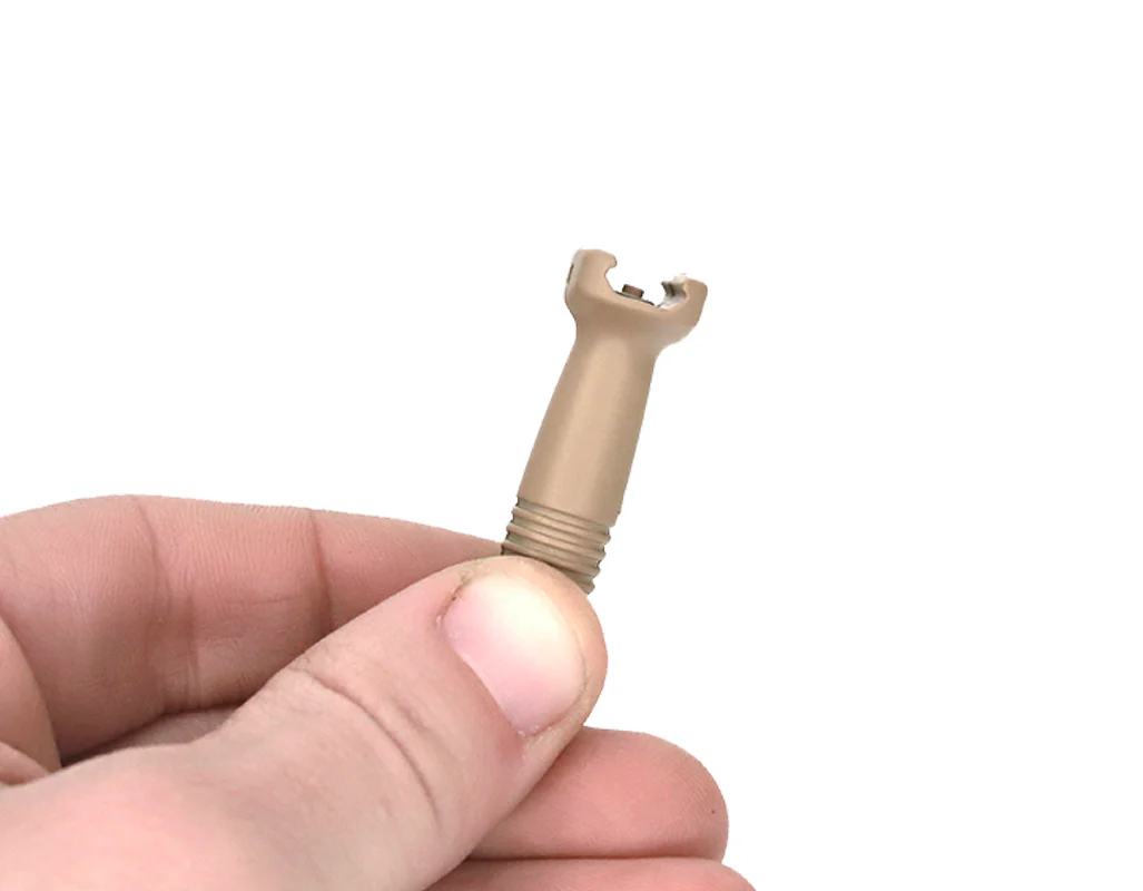 Goat Guns miniature toy model part "Vertical Grip" - BLK/COY