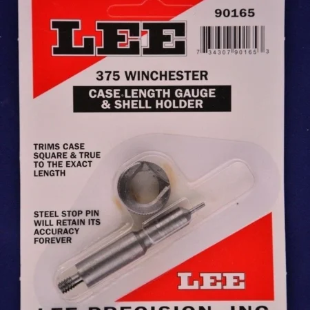 Lee Precision case length gauge & shell holder 375 WIN