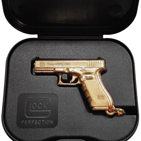 Glock 17 Gold plated Key chain